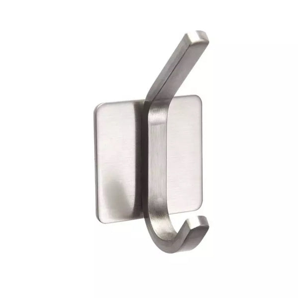 Self-adhesive hanging hook silver | Coat hook | Hanging hook