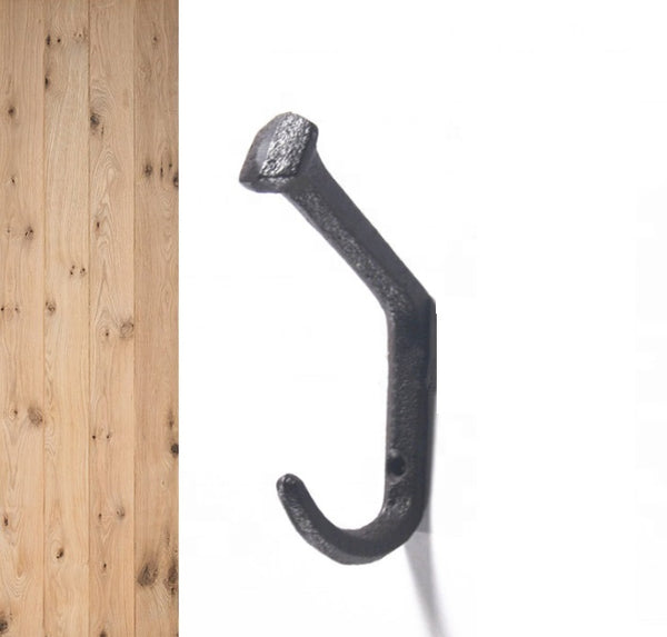 Coat hook Nail including screws | Coat hook | Cast iron