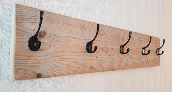 Coat rack 95cm 5x2 hooks