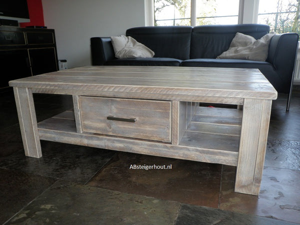 Steigerhouten Salontafel ''Beijing''